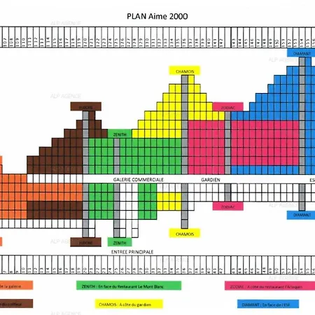 Aime 2000 - 3/4 Pers - Aime 2000 - Partie Zodiaque - Plagne Aime 2000 Mae-9264 Apartment La Plagne