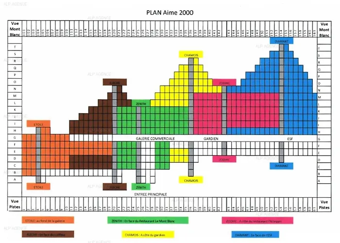Aime 2000 - 3/4 Pers - Aime 2000 - Partie Zodiaque - L44a2 - Plagne Aime 2000 Mae-9264 Apartment La Plagne